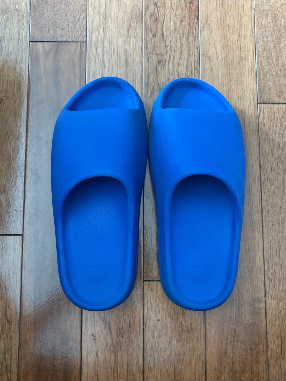 adidas Kids Royal Blue Slide Sandals